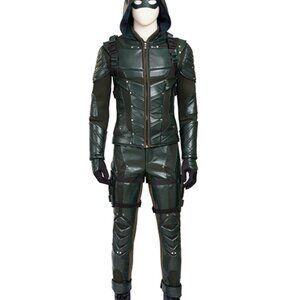 Oliver Queen Arrow Cosplay Costume